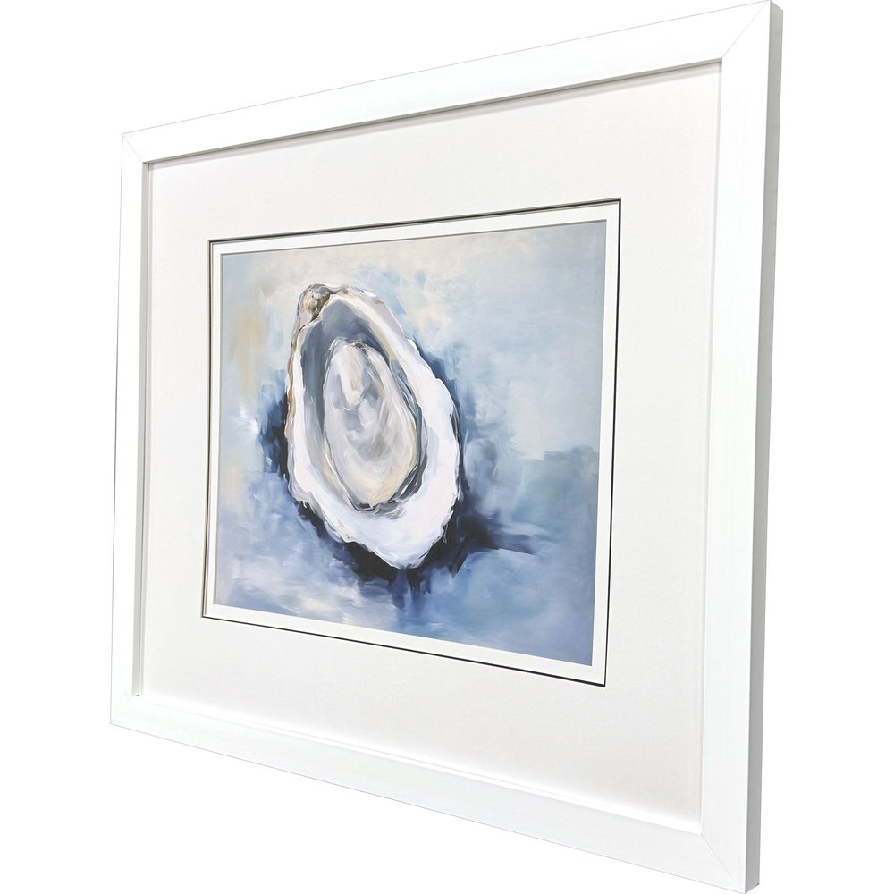 Mollusk II White Framed Wall Art HomeRoots