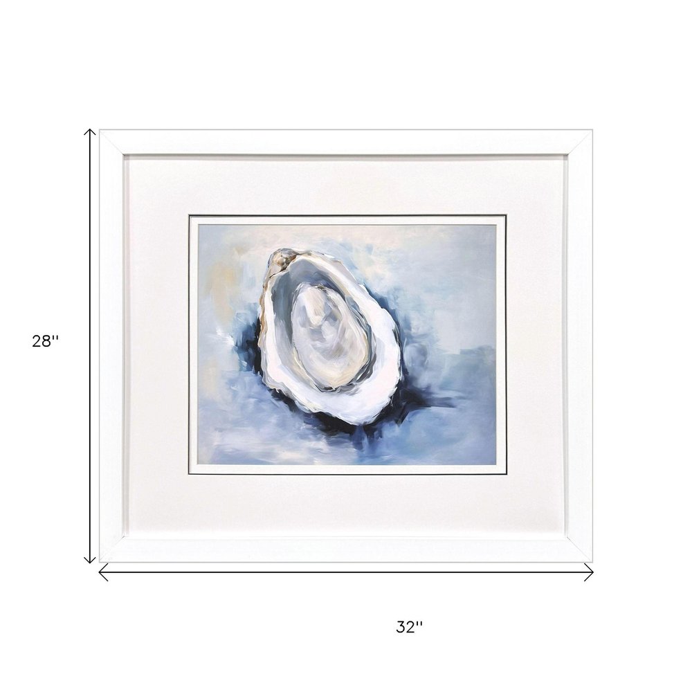 Mollusk II White Framed Wall Art — view 4
