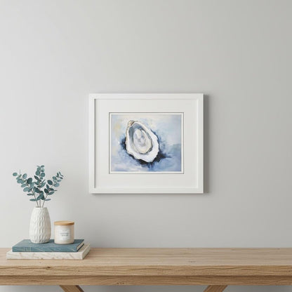 Mollusk II White Framed Wall Art HomeRoots