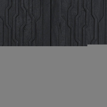 36" Graphite Solid Wood Accent Cabinet With Two Doors HomeRoots