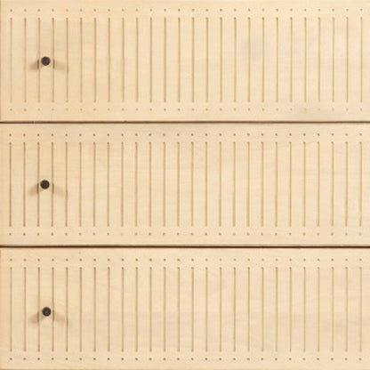 68" Natural Solid Wood Six Drawer Dresser HomeRoots