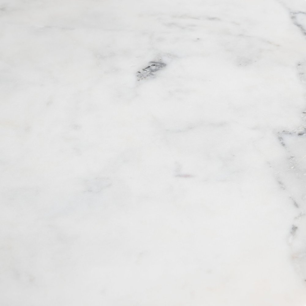 34" White and Black Marble and Iron Adjustable Height Round Bar Table HomeRoots