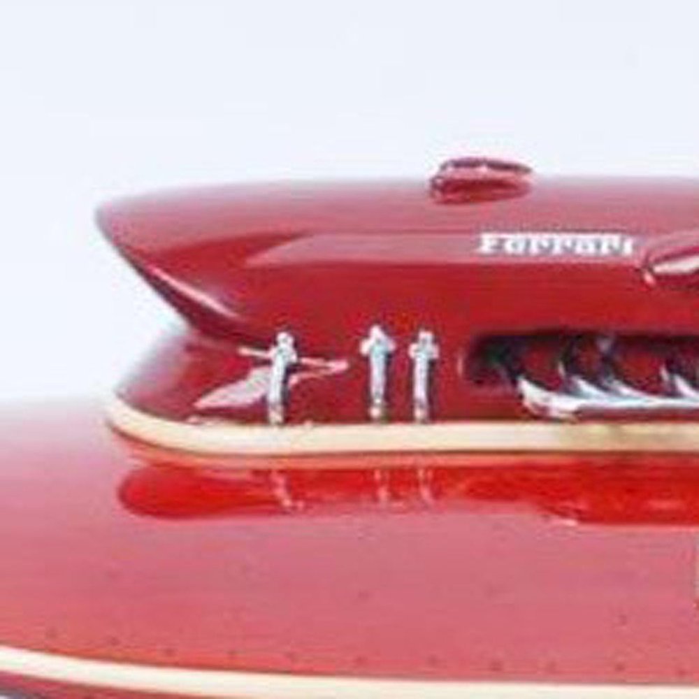 6" Unfinished Wood Hand Painted Model Boat HomeRoots