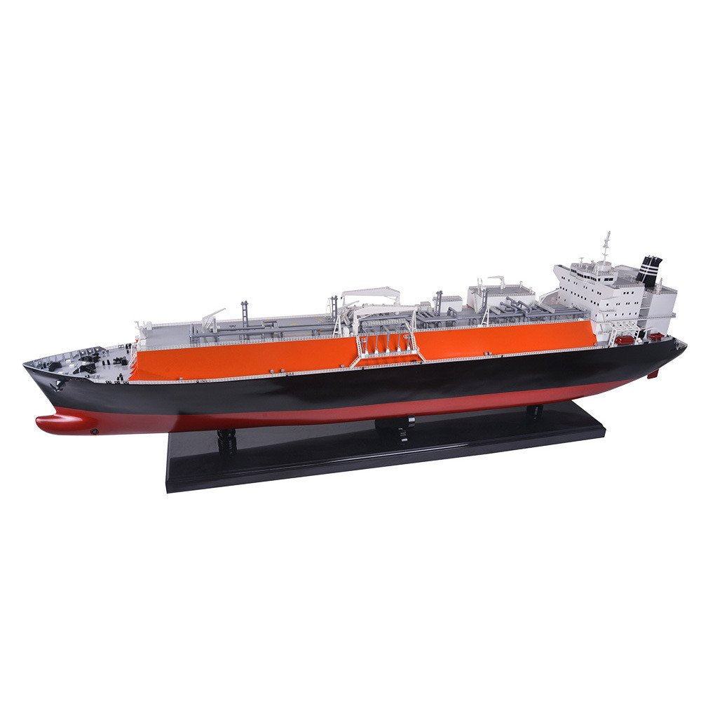 10" Unfinished Wood Hand Painted Model Boat HomeRoots