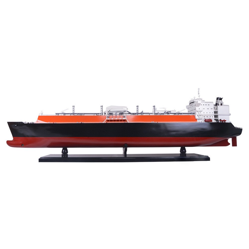 10" Unfinished Wood Hand Painted Model Boat HomeRoots