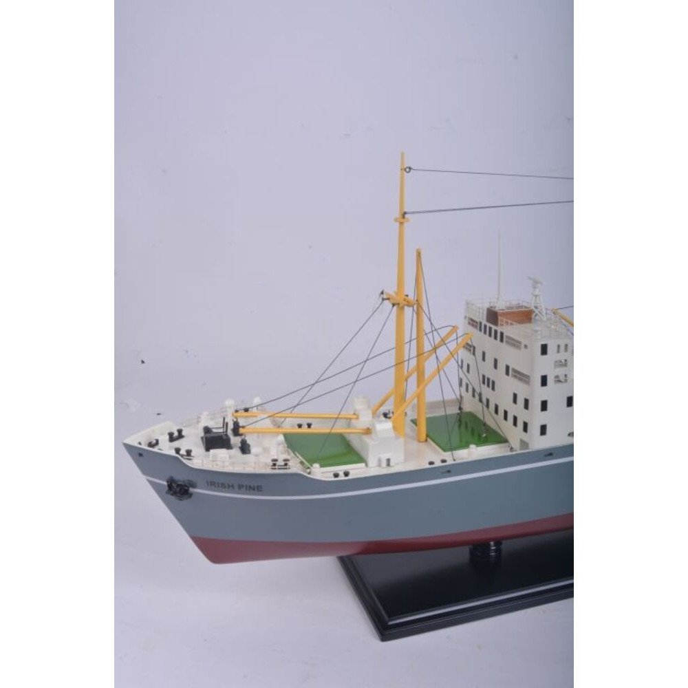 10" Unfinished Wood Hand Painted Model Boat HomeRoots