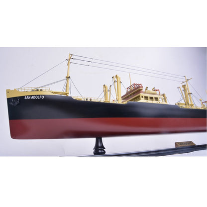 10" Unfinished Wood Hand Painted Model Boat HomeRoots