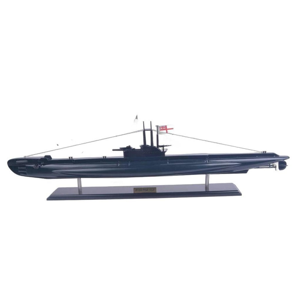 6" Unfinished Wood Hand Painted Model Boat HomeRoots