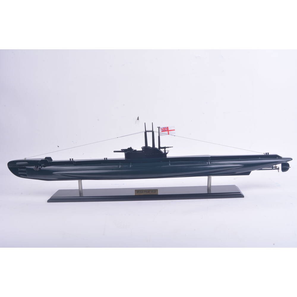 6" Unfinished Wood Hand Painted Model Boat HomeRoots