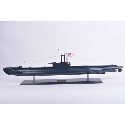 6" Unfinished Wood Hand Painted Model Boat HomeRoots