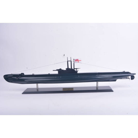 6" Unfinished Wood Hand Painted Model Boat HomeRoots