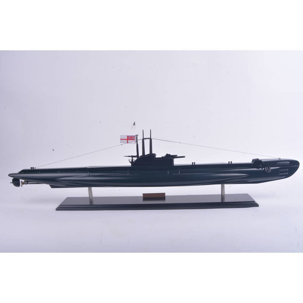 6" Unfinished Wood Hand Painted Model Boat HomeRoots