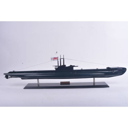 6" Unfinished Wood Hand Painted Model Boat HomeRoots