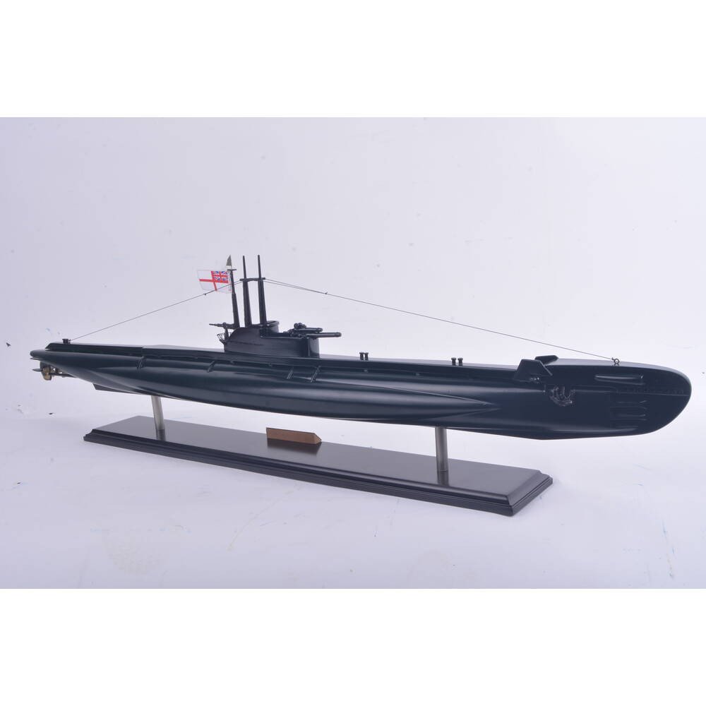 6" Unfinished Wood Hand Painted Model Boat HomeRoots