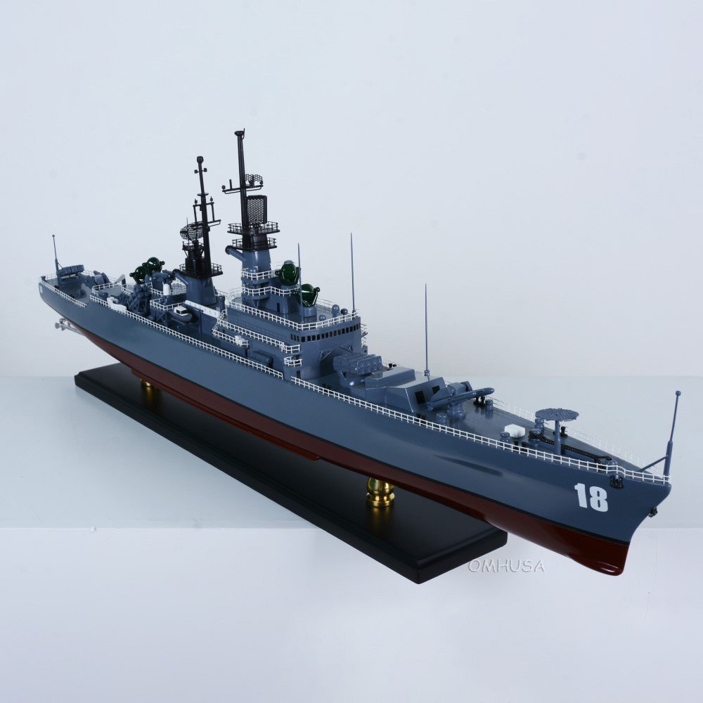 13" Unfinished Wood Hand Painted Model Boat HomeRoots