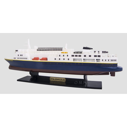 5" Unfinished Wood Hand Painted Model Boat HomeRoots