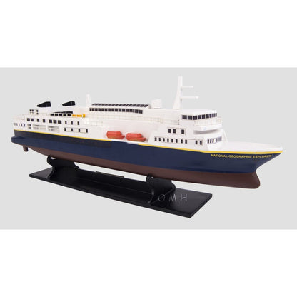 5" Unfinished Wood Hand Painted Model Boat HomeRoots