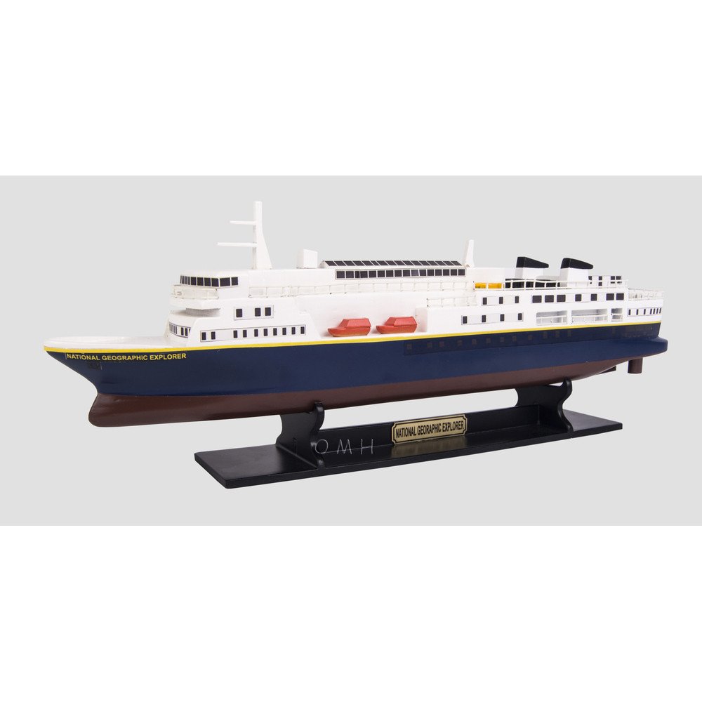 5" Unfinished Wood Hand Painted Model Boat HomeRoots