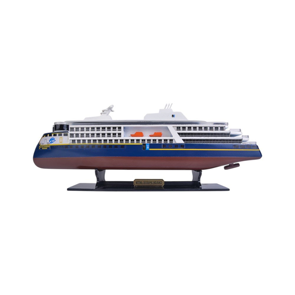 4" Unfinished Wood Hand Painted Model Boat HomeRoots