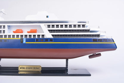 4" Unfinished Wood Hand Painted Model Boat HomeRoots