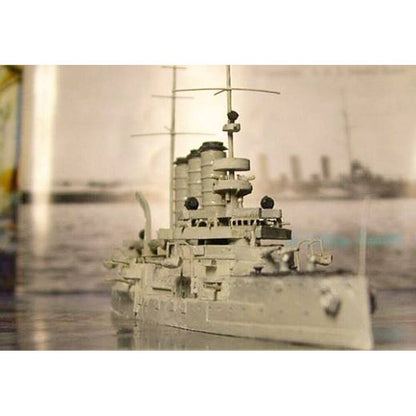 10" Unfinished Wood Hand Painted Model Boat HomeRoots