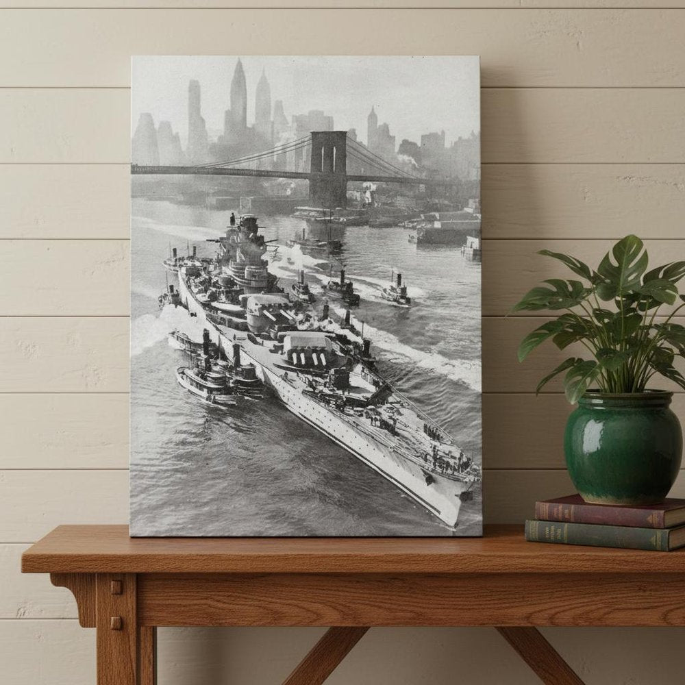 10" Unfinished Wood Hand Painted Model Boat HomeRoots
