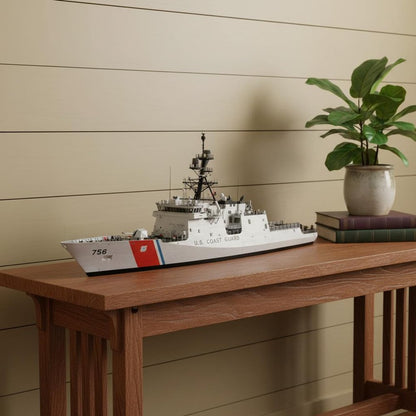 10" Unfinished Wood Hand Painted Model Boat HomeRoots