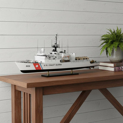 10" Unfinished Wood Hand Painted Model Boat HomeRoots