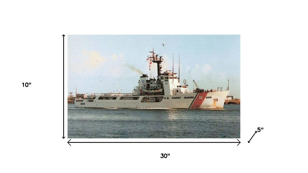 10" Unfinished Wood Hand Painted Model Boat HomeRoots