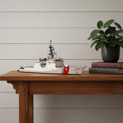 10" Unfinished Wood Hand Painted Model Boat HomeRoots