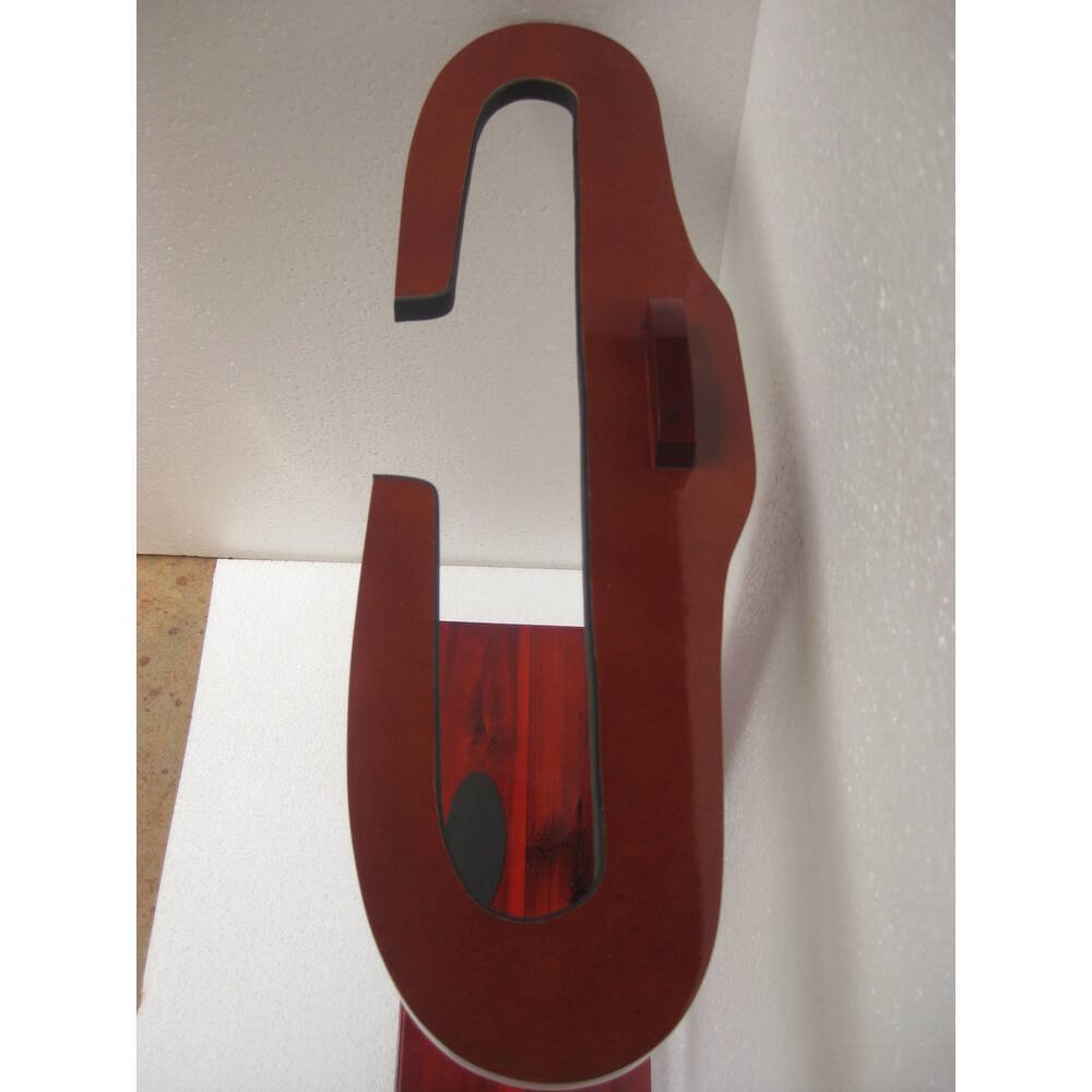 39" Unfinished Wood Hand Painted Model Boat HomeRoots
