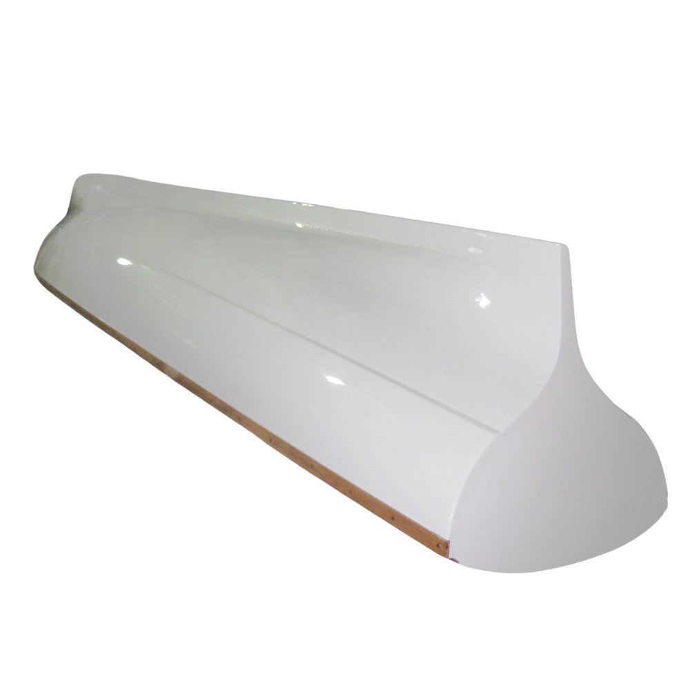 30" Unfinished Wood Hand Painted Model Boat HomeRoots