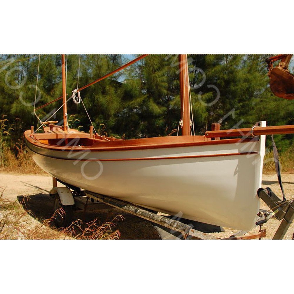41" Unfinished Wood Hand Painted Model Boat HomeRoots