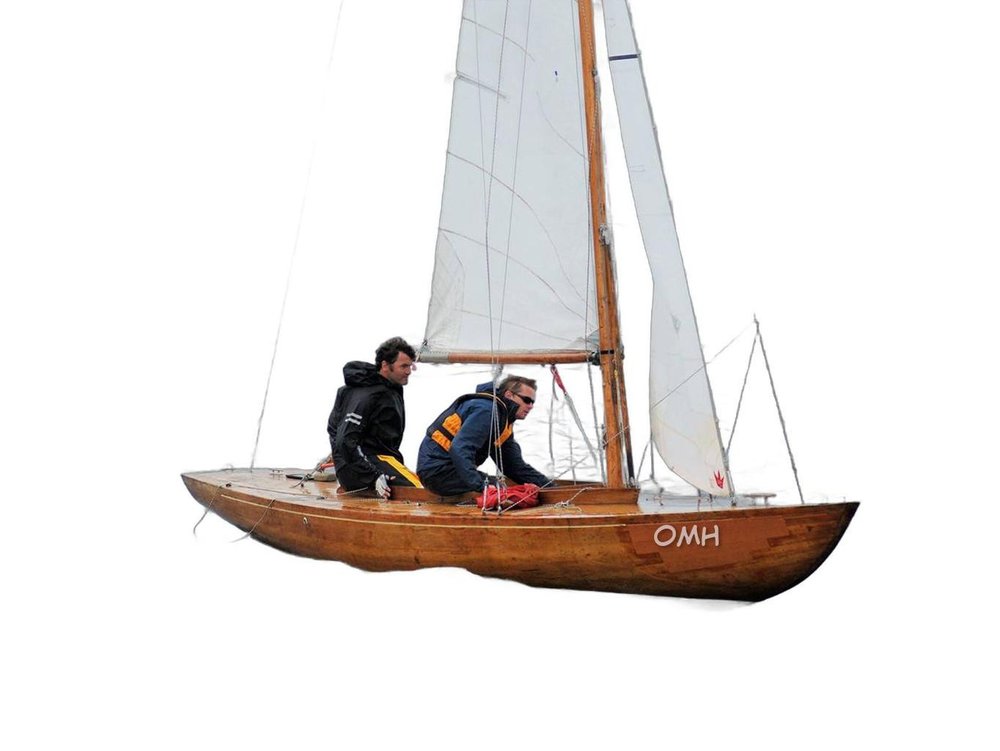 32" Unfinished Wood Hand Painted Model Boat HomeRoots