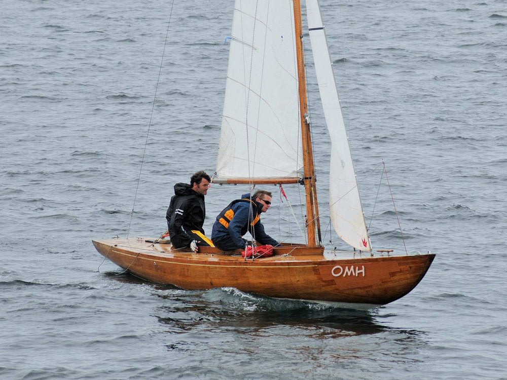 32" Unfinished Wood Hand Painted Model Boat HomeRoots