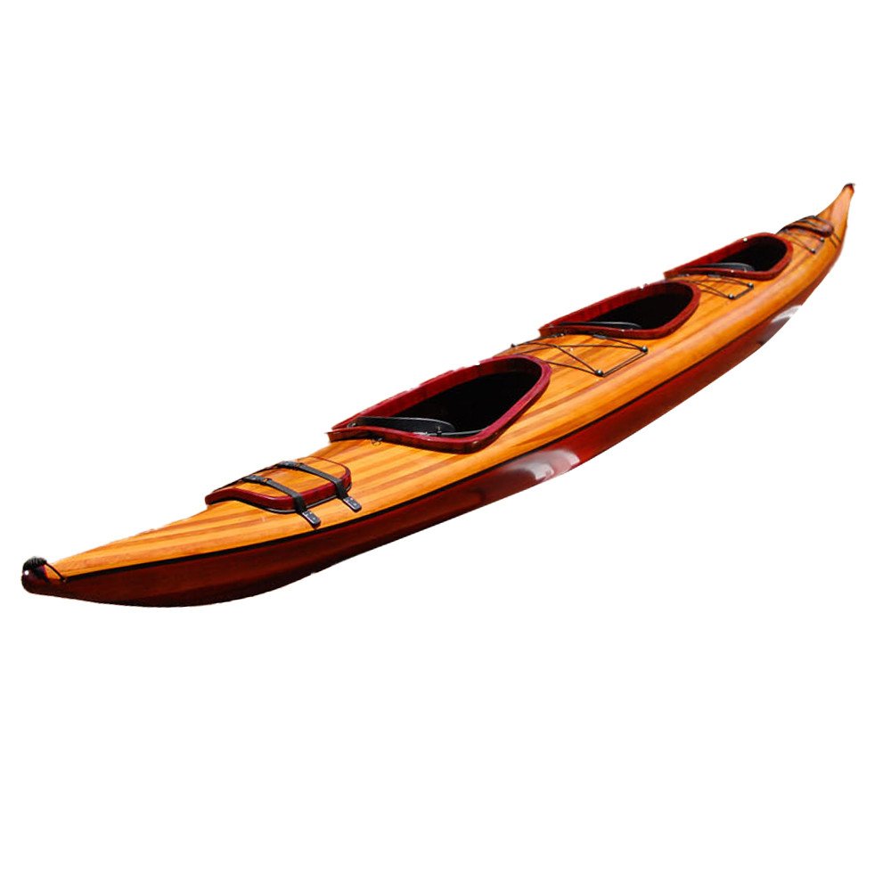 10" Unfinished Wood Hand Painted Model Boat HomeRoots