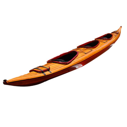 10" Unfinished Wood Hand Painted Model Boat HomeRoots