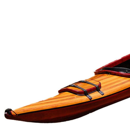 10" Unfinished Wood Hand Painted Model Boat HomeRoots