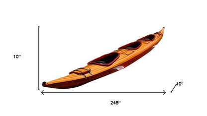 10" Unfinished Wood Hand Painted Model Boat HomeRoots