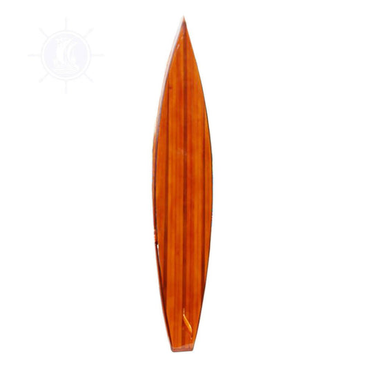 6" Unfinished Wood Hand Painted Model Boat HomeRoots
