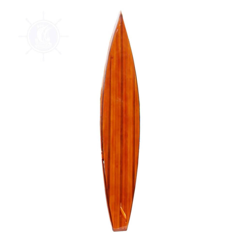 6" Unfinished Wood Hand Painted Model Boat HomeRoots