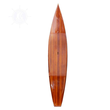 6" Unfinished Wood Hand Painted Model Boat HomeRoots