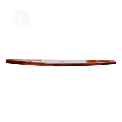 6" Unfinished Wood Hand Painted Model Boat HomeRoots