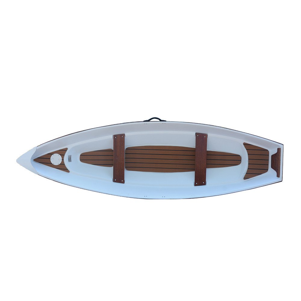 14" Unfinished Wood Hand Painted Model Boat HomeRoots