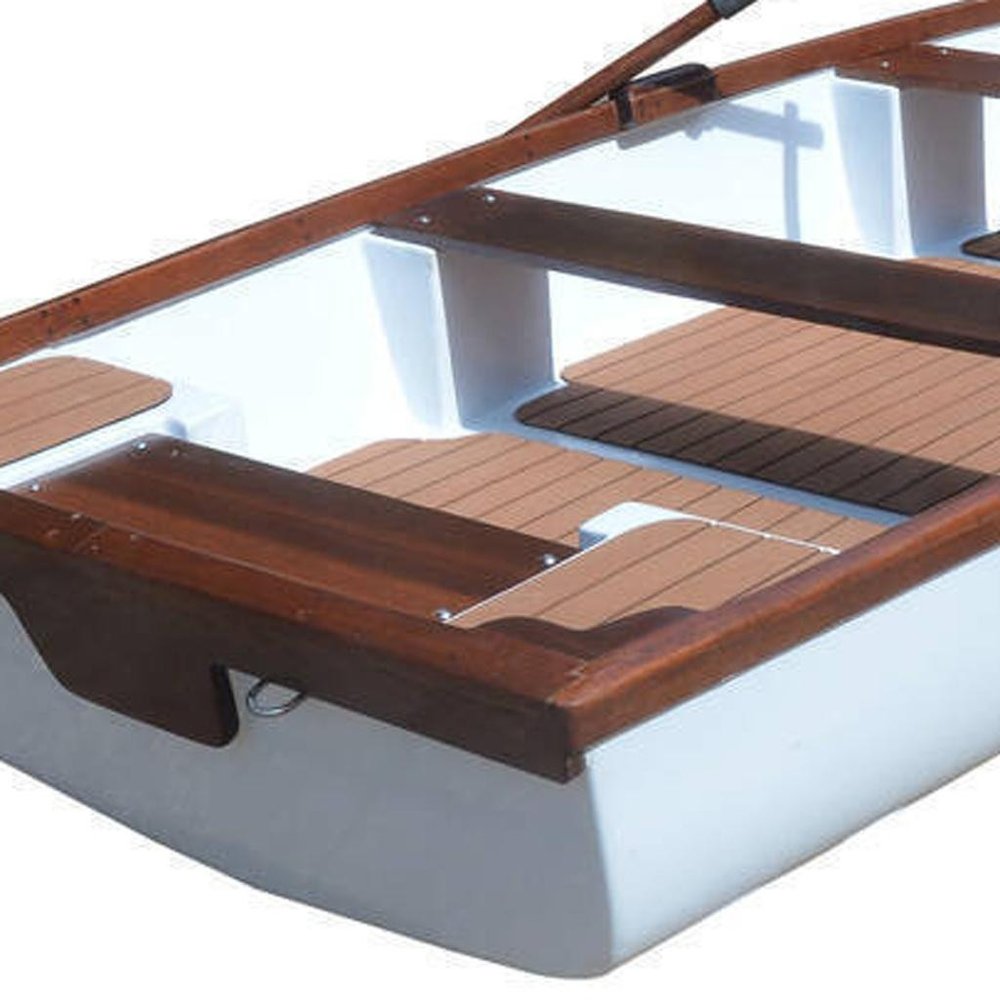 20" Unfinished Wood Hand Painted Model Boat HomeRoots