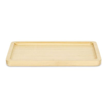 12" Natural Solid Wood Handmade Vanity Tray HomeRoots