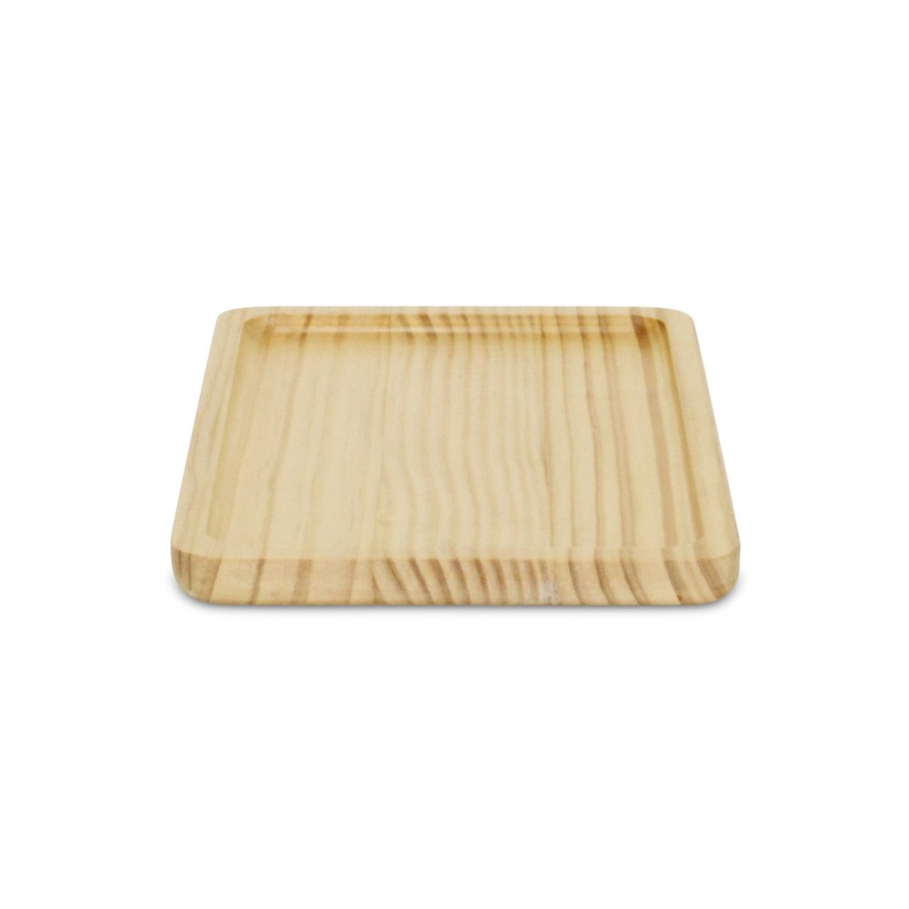 12" Natural Solid Wood Handmade Vanity Tray HomeRoots