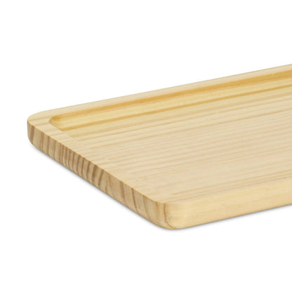 12" Natural Solid Wood Handmade Vanity Tray HomeRoots