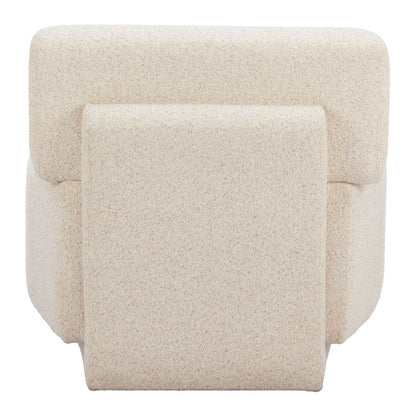 34" Beige Upholstered Side Chair HomeRoots
