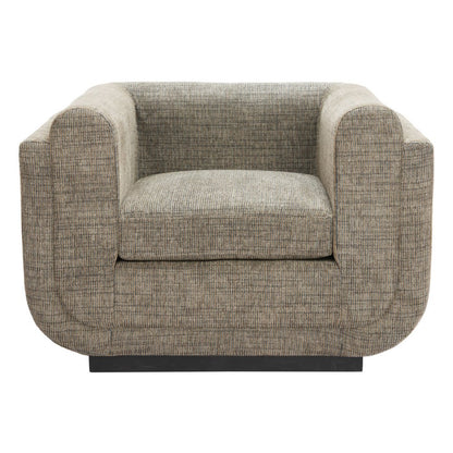 41" Green and Black Upholstered Arm Chair HomeRoots